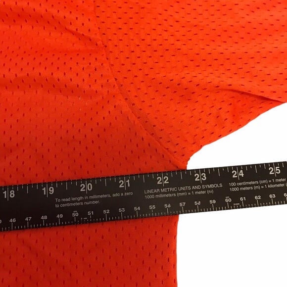 Vintage 70s Denver Broncos NFL Orange Power mesh don‎ alleson X large shirt - Picture 10 of 11